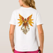 „Seraphim – Flammen des Lichts, Wächter der Seele“ T-Shirt (Rückseite)