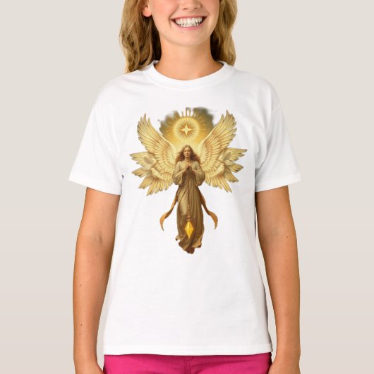 „Seraphim – Flammen des Lichts, Wächter der Seele“ T-Shirt (Vorderseite)