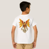 „Seraphim – Flammen des Lichts, Wächter der Seele“ T-Shirt (Schwarz voll)