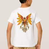 „Seraphim – Flammen des Lichts, Wächter der Seele“ T-Shirt (Rückseite)