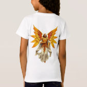 „Seraphim – Flammen des Lichts, Wächter der Seele“ T-Shirt (Rückseite)