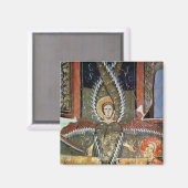 Seraphim reinigen die Lippen von Isaiah Magnet (Vorderseite/Rückseite)