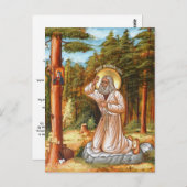 Seraphim von Sarov Postkarte (Vorne/Hinten)