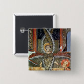 Seraphim, welche die Lippen von Jesaja reinigen Button (Vorne & Hinten)