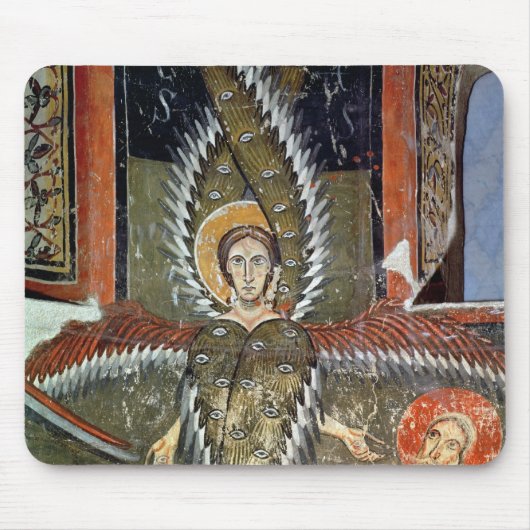 Seraphim, welche die Lippen von Jesaja reinigen Mousepad (Vorne)