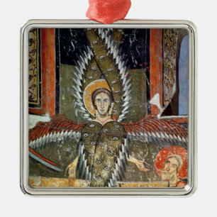 Seraphim, welche die Lippen von Jesaja reinigen Silbernes Ornament