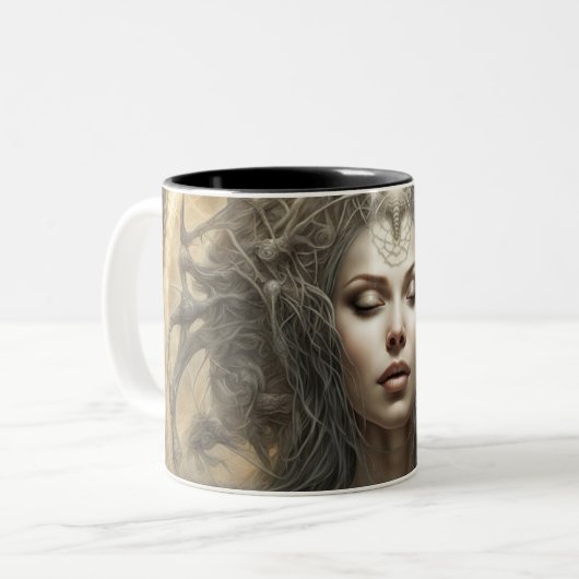 Seraphim Zweifarbige Tasse (Vorderseite Links)