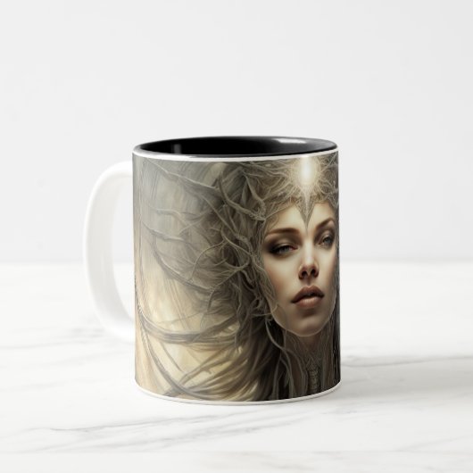 Seraphim Zweifarbige Tasse (Vorderseite Links)