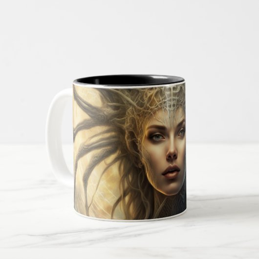 Seraphim Zweifarbige Tasse (Vorderseite Links)