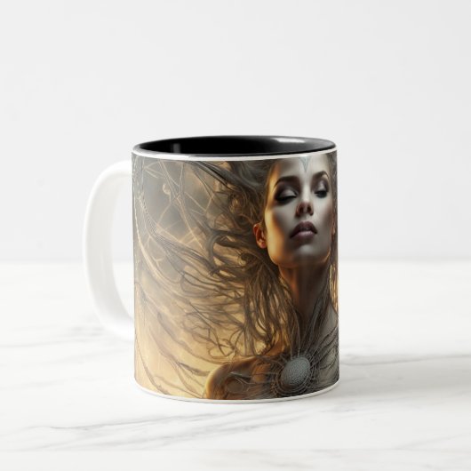 Seraphim Zweifarbige Tasse (Vorderseite Links)