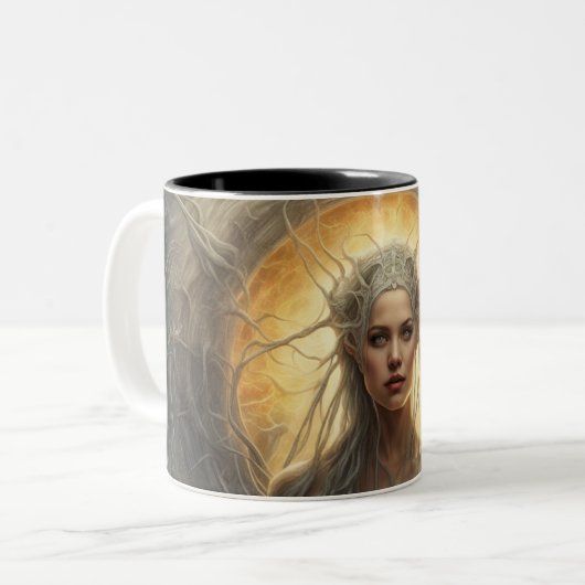 Seraphim Zweifarbige Tasse (Vorderseite Links)