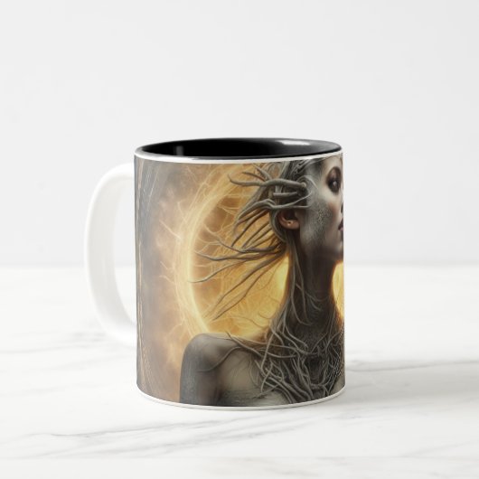 Seraphim Zweifarbige Tasse (Vorderseite Links)