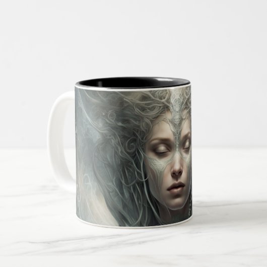 Seraphim Zweifarbige Tasse (Vorderseite Links)