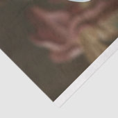 Seraphina die weiße Schlange Boa Feather Dekoupage Seidenpapier (Ausschnitt)