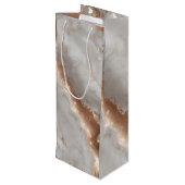 Seraphis Geschenktüte Für Weinflaschen (Rückseite Schrägansicht)