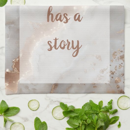 Seraphis - Weiß Geschirrtuch (Gefaltet)