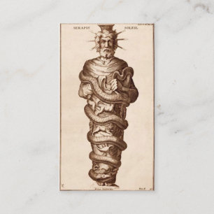 Serapis Bey Chohan vom Vierten Ray Telefonnummerkarte