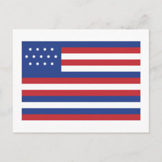 Serapis-Flagge Postkarte