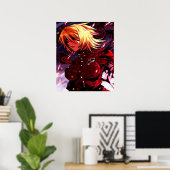 Seras Victoria Rage im Schatten Poster (Heimbüro)