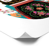 Serb Blonde Matryoshka Poster (Ecke)