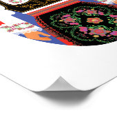 Serb Brünett Matryoshka Poster (Ecke)