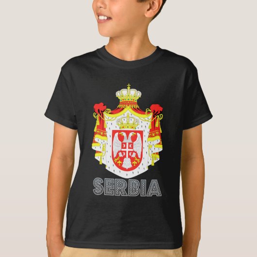 Serbe-Emblem T-Shirt (Vorderseite)