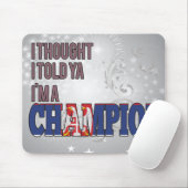 Serbe und ein Meister Mousepad (Mit Mouse)