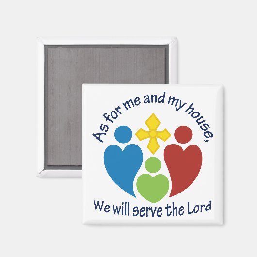 Serben Sie dem Herrn Magnet (Vorderseite/Rückseite)