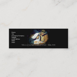 Serben Sie dem Herrn Mini Visitenkarte