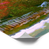 Serben Sie dem Herrn mit Freude Poster (Ecke)