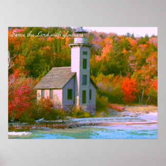 Serben Sie dem Herrn mit Freude Poster
