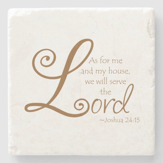 Serben Sie dem Herrn Steinuntersetzer (Vorderseite)