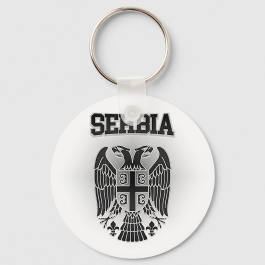 Serbia Coat of Arms Schlüsselanhänger (Vorderseite)