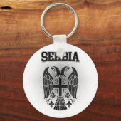 Serbia Coat of Arms Schlüsselanhänger (Vorderseite)