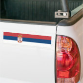 Serbia Flag Autoaufkleber (Auf Lkw)