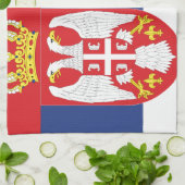 Serbia Handtuch (Gefaltet)