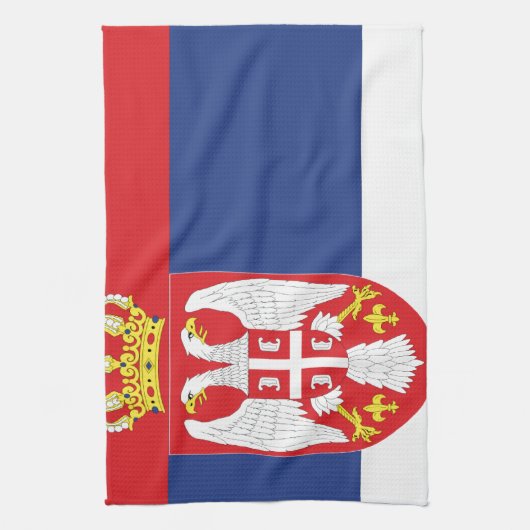 Serbia Handtuch (Vertikal)