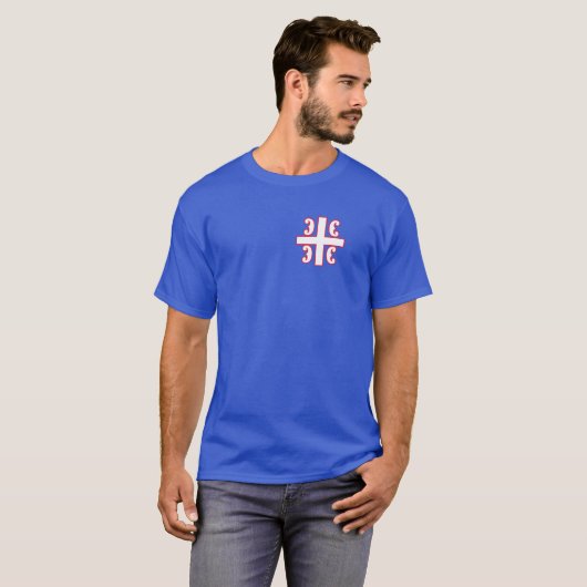 Serbia Heart Shirt (Vorne ganz)