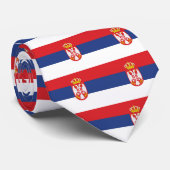 Serbia Krawatte (Gerollt)