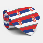Serbia Krawatte (Gerollt)
