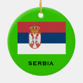 SERBIA* Weihnachtsschmuck (Hinten)