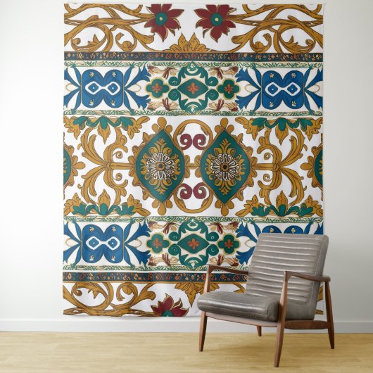 Serbian carpet pattern 5 wandteppich (Beispiel)