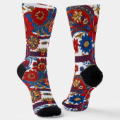 Serbian carpet pattern socken (Gewinkelt)