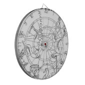Serbian-Cyrillik-Oktopus Dartscheibe (Vorderseite Links)
