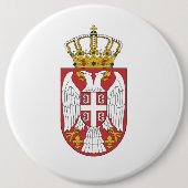 Serbian Eagle Button (Vorderseite)