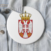 Serbian Eagle Button (Beispiel)