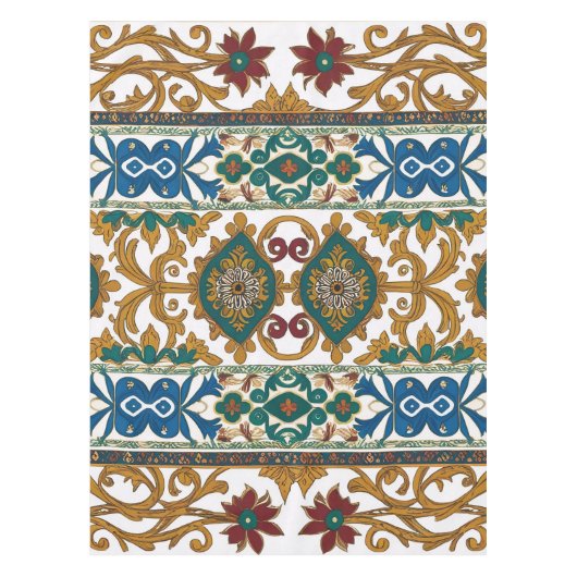 Serbian ethnic seamless design 4 tischdecke (Vorderseite)