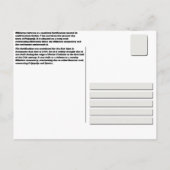 SERBIAN MONASTERIEN - Festung Mileševac Postkarte (Rückseite)