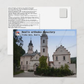 SERBIAN MONASTERIEN - Kloster Beočin orthodox 2 Postkarte (Vorne/Hinten)