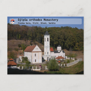 SERBIAN MONASTERIEN - Kloster Djipša orthodox Feiertagspostkarte